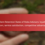 Client Retention Rates of Robo-Advisors: loyalty factors, service satisfaction, competitive advantages